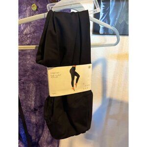 Womens High Waisted Everyday Active 7/8 Leggings - A New Day™ Black Size M